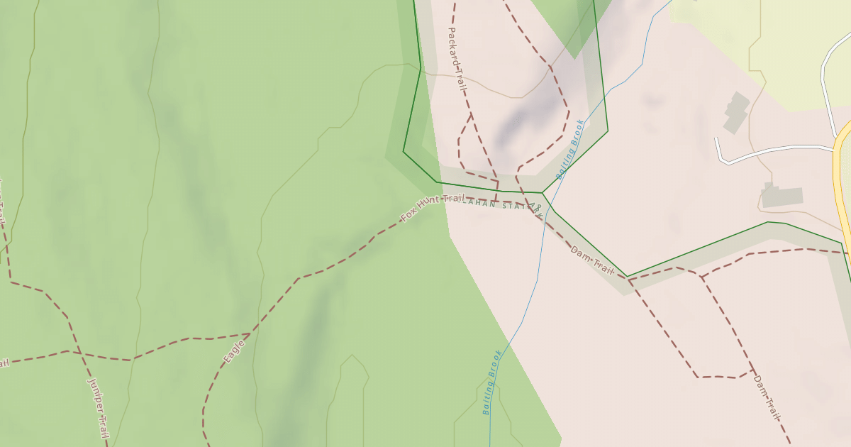 Map preview of Fox Hunt Trail