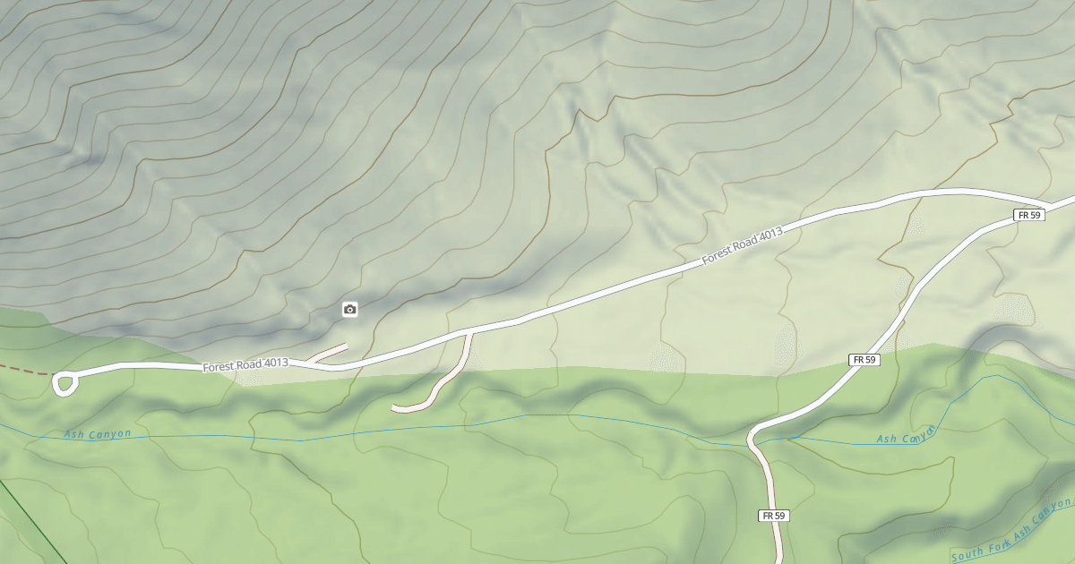 Map preview of LUTZ CANYON