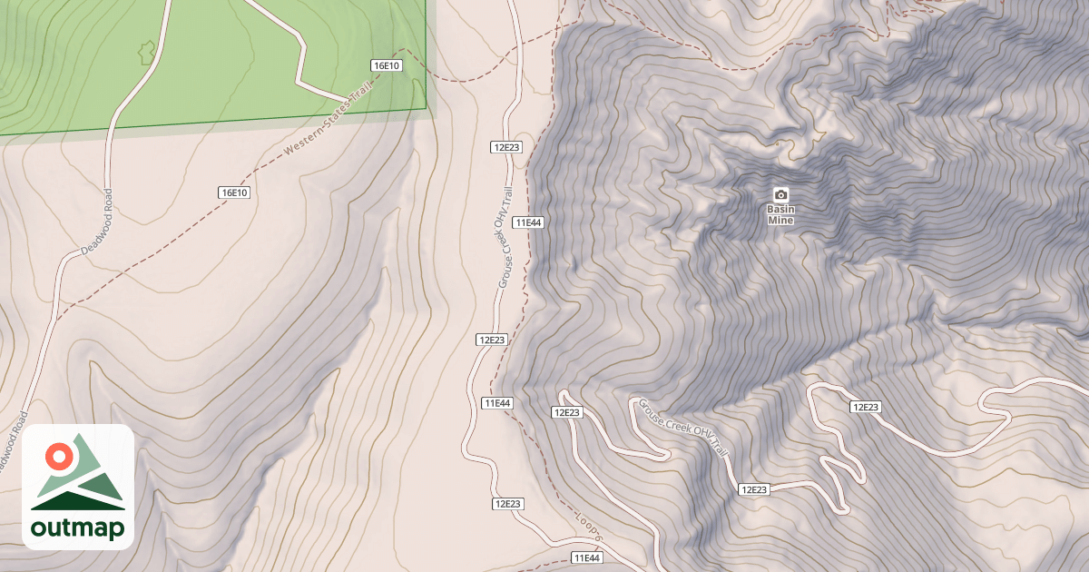 Map of Codfish (Loop 6)