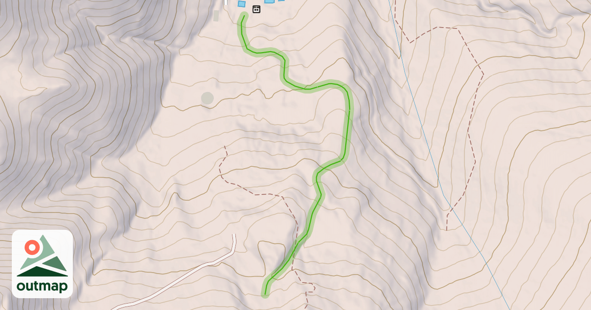 Map of Lower La Bajada