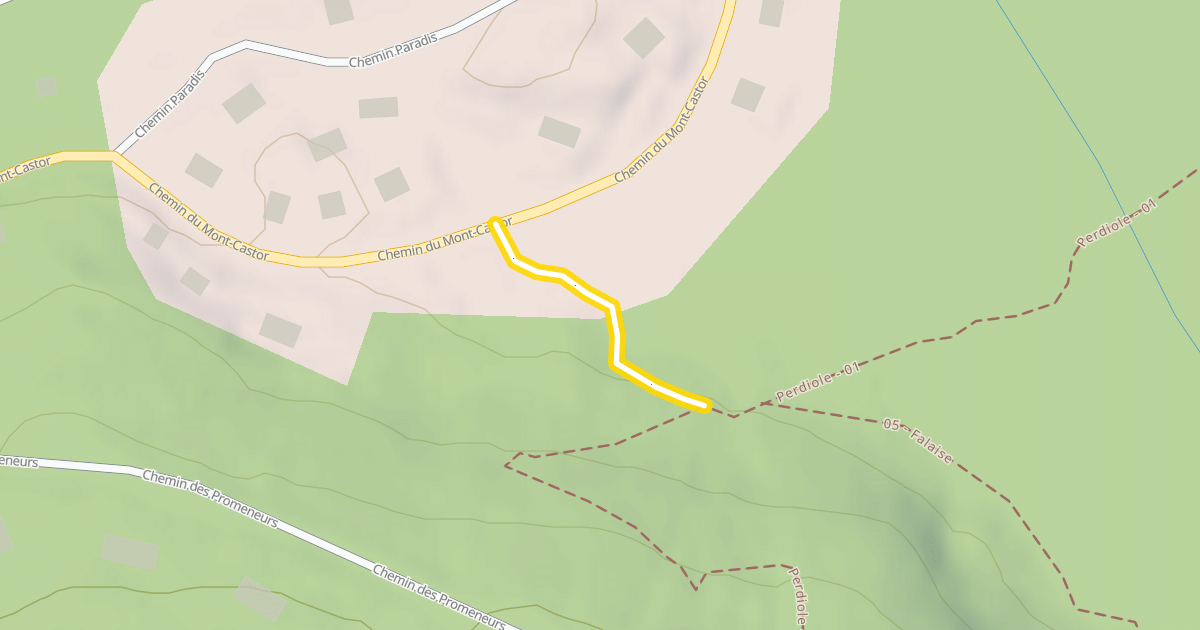 Map preview of Accès 1C
