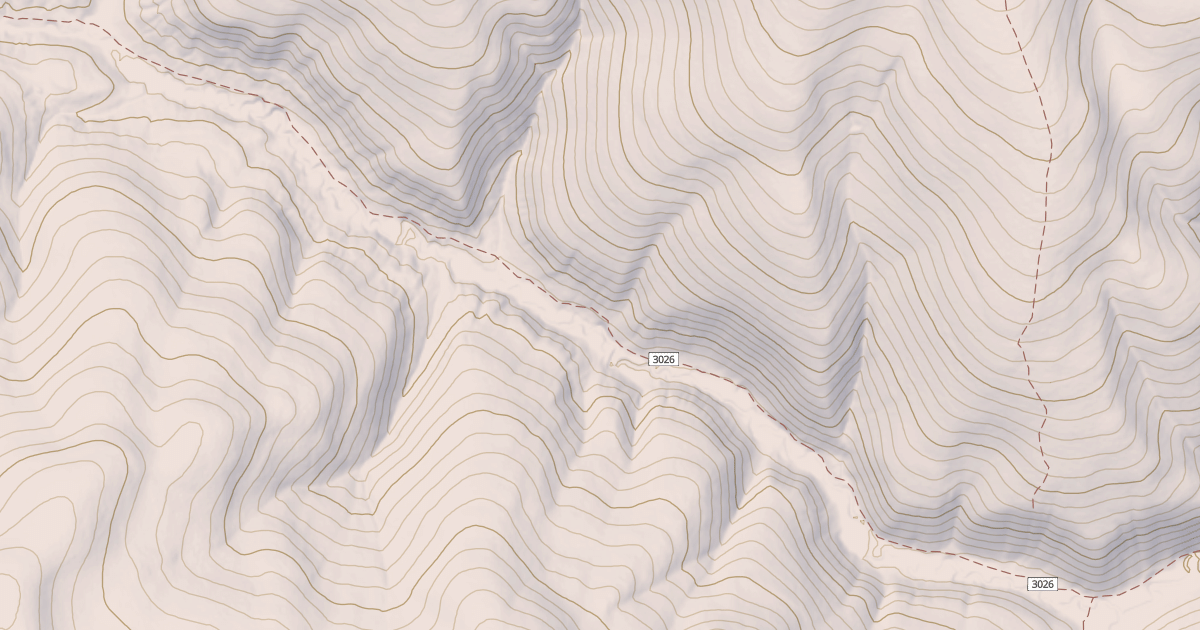 Map preview of Buffalo Canyon