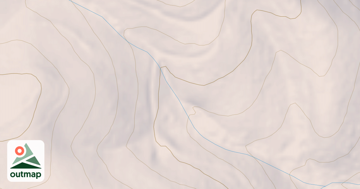 Map of COTTONWOOD CREEK SPUR F