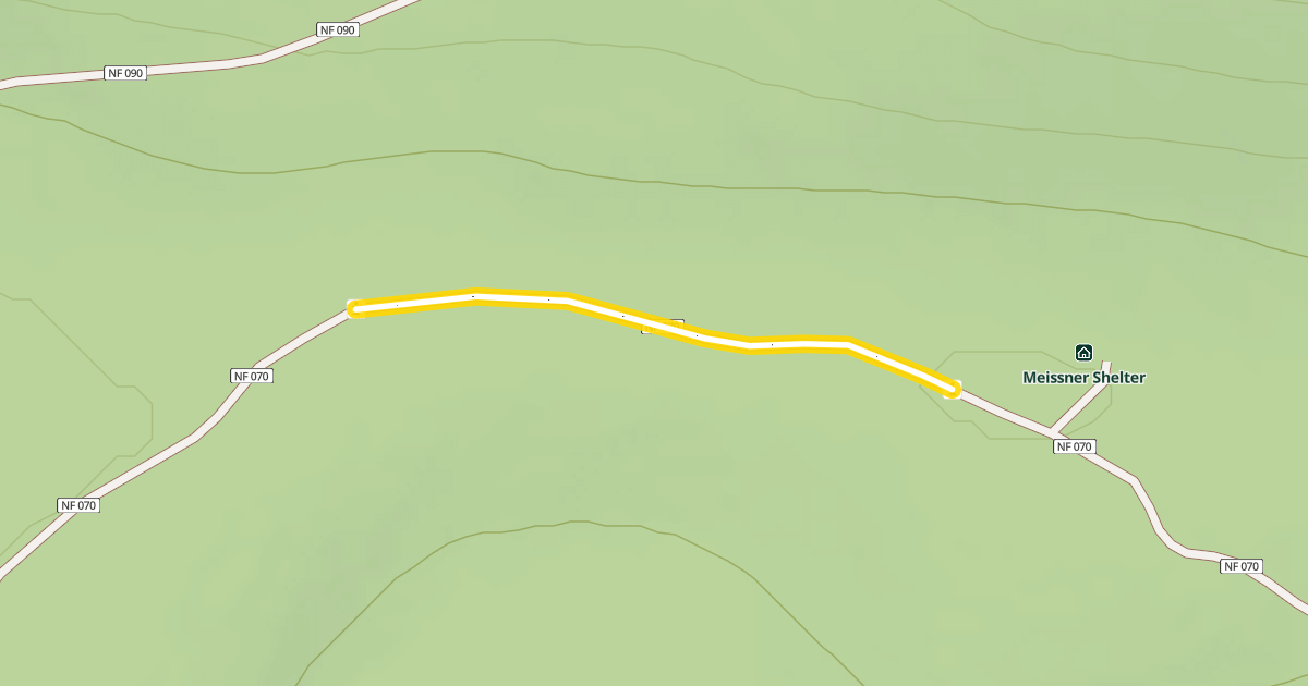 Map preview of Forest Road 4615-070