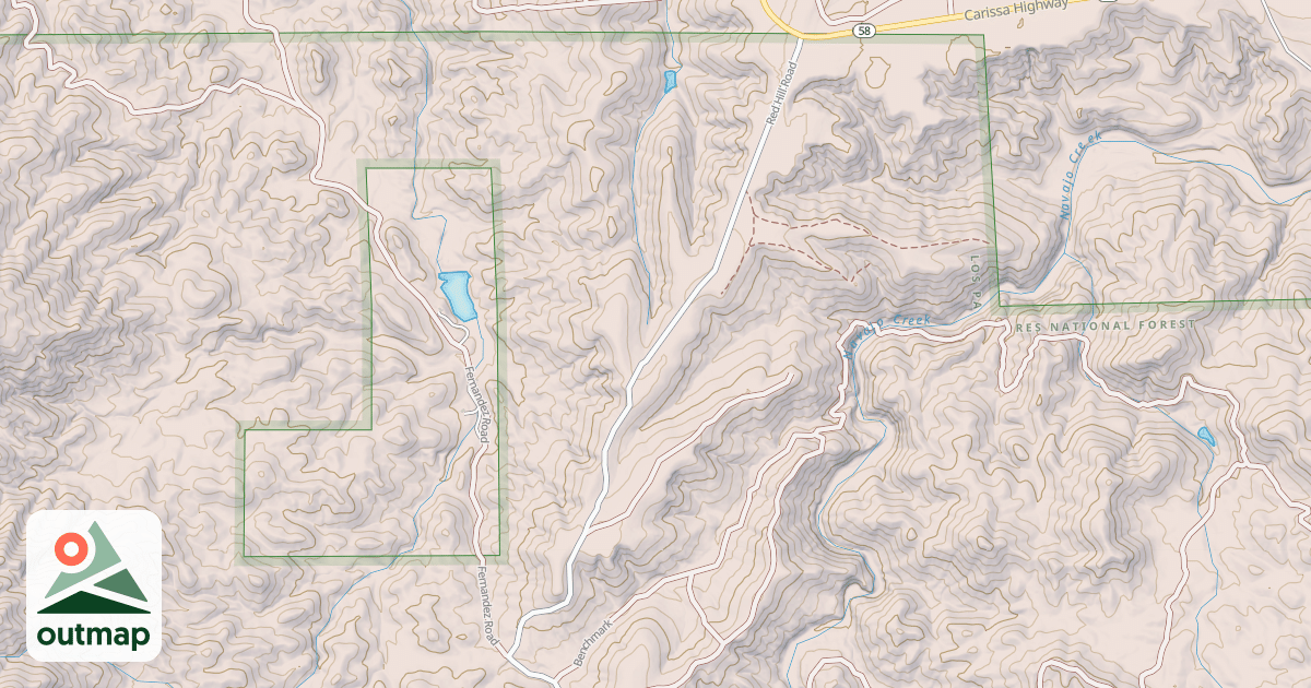 Map of FERNANDEZ C