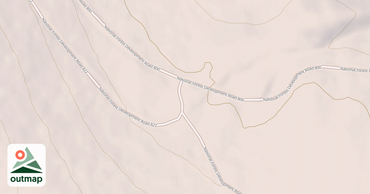 Map of USFS Motor Vehicle Use Map Roads {62904BE3-19C6-48D8-A773-29C6C2525DFA}