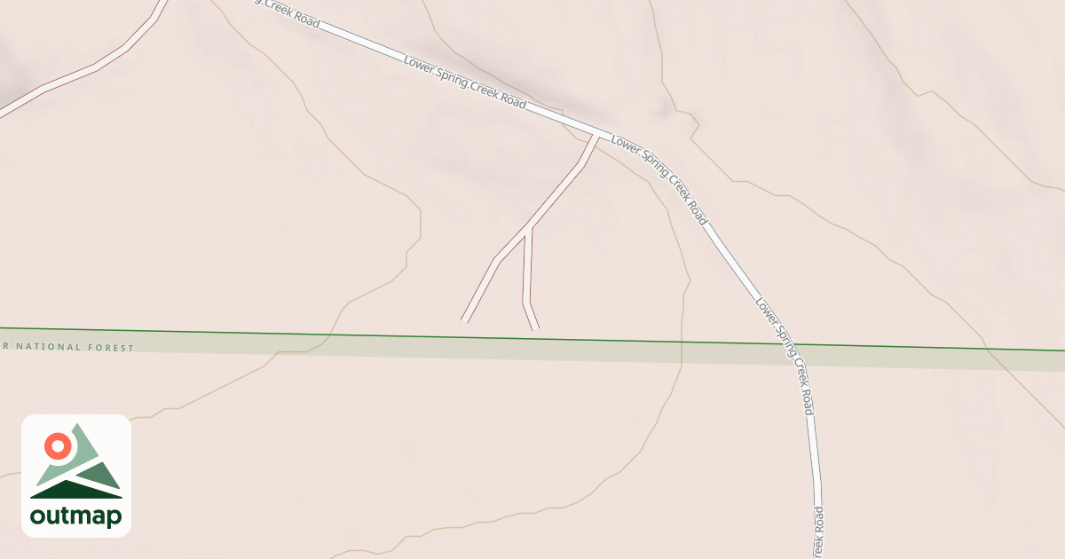 Map of BLM National GTLF Public Motorized Roads 6a6b10b0-ca46-468a-aaf3-631082bbb1c2