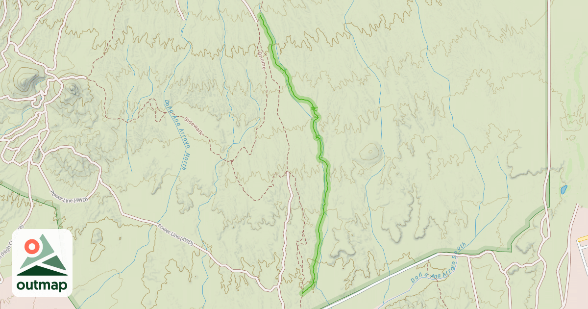 Map of Desert Dance