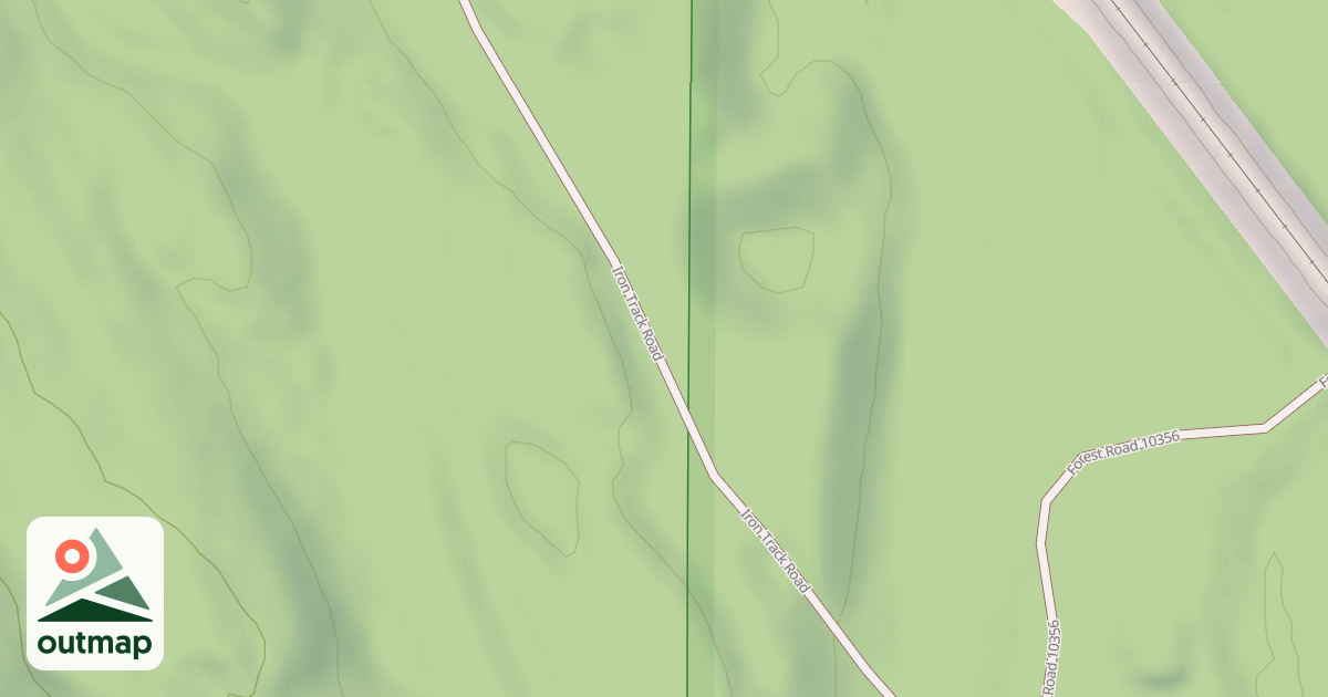 Map of IRON TRACK