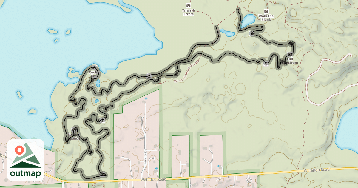 Map of Winn Loop