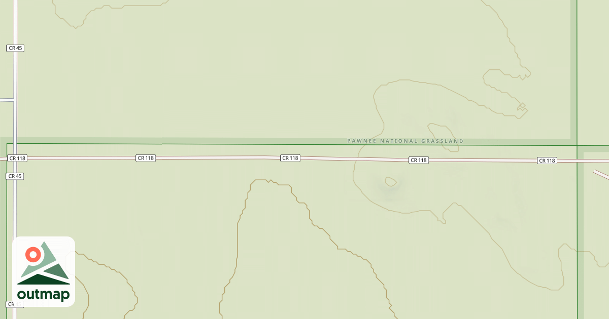 Map of ROAD 118