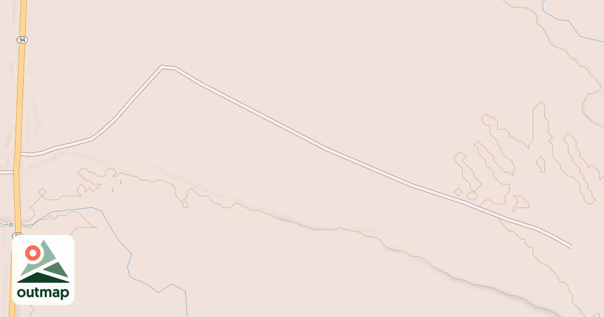 Map of CARIBOU ROAD