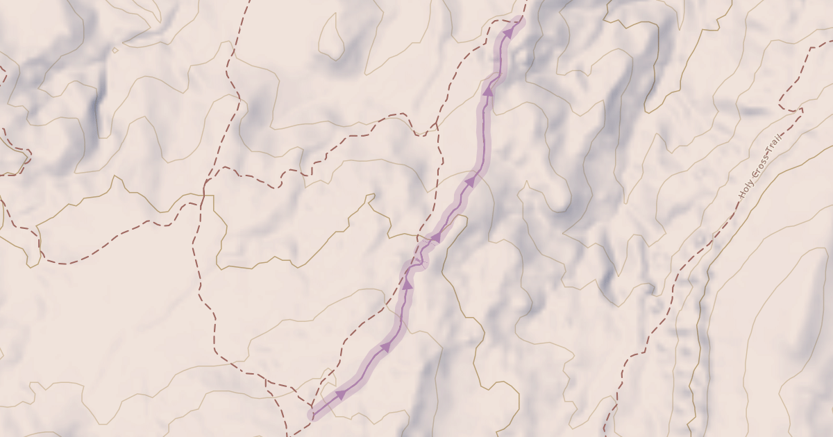 Map preview of Pucker Up Trail