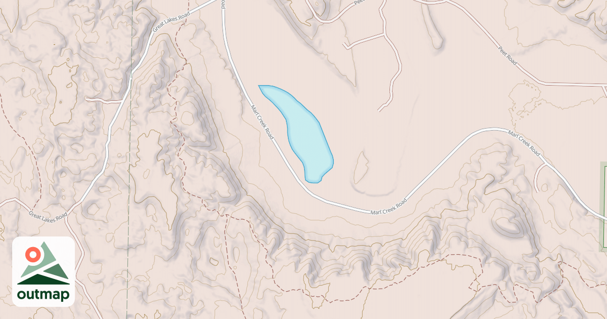 Map of Tomahawk Motorcycle Trail C Loop