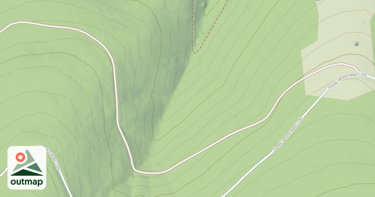 Map of (FDR) SLOCUM CREEK