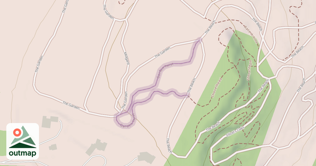 Map of Garden twist