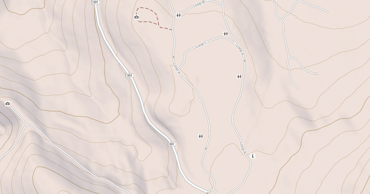 Map preview of SCOUT MT CAMPGROUND SOUTH