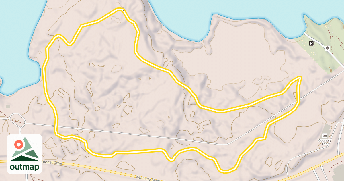 Map of Colby Lake Trail