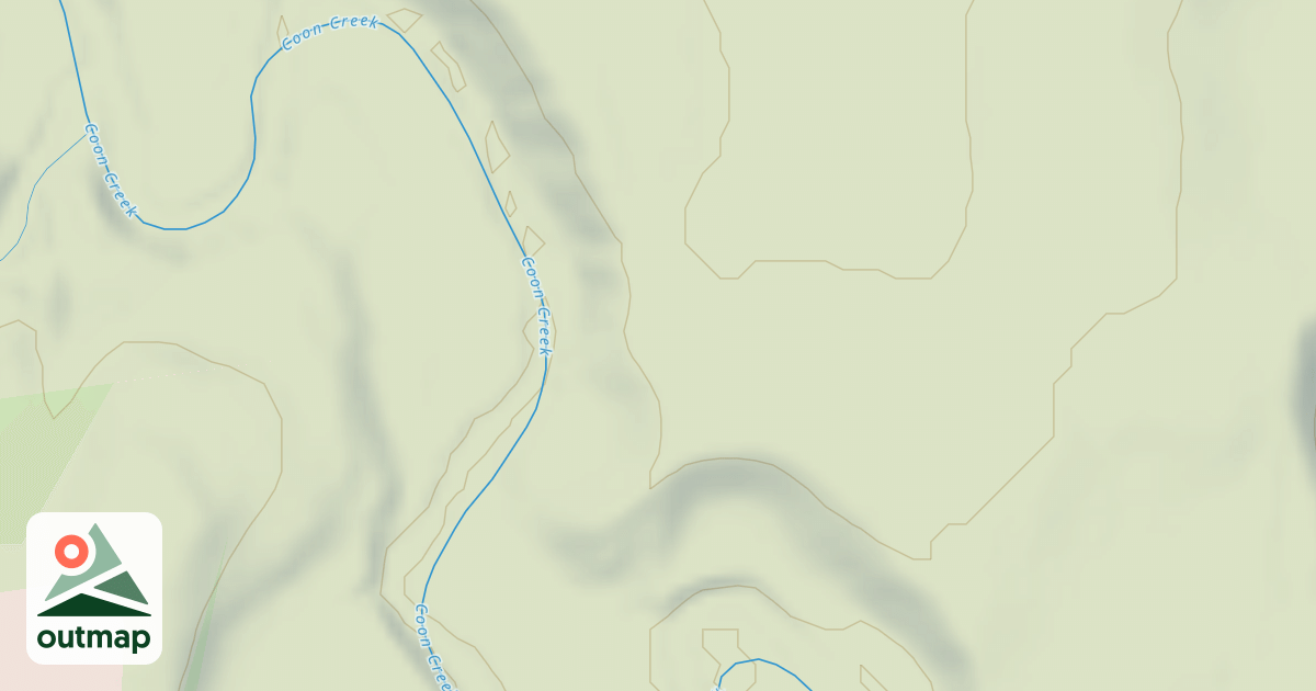 Map of Shady Oaks Native Prairie Adventure Trails
