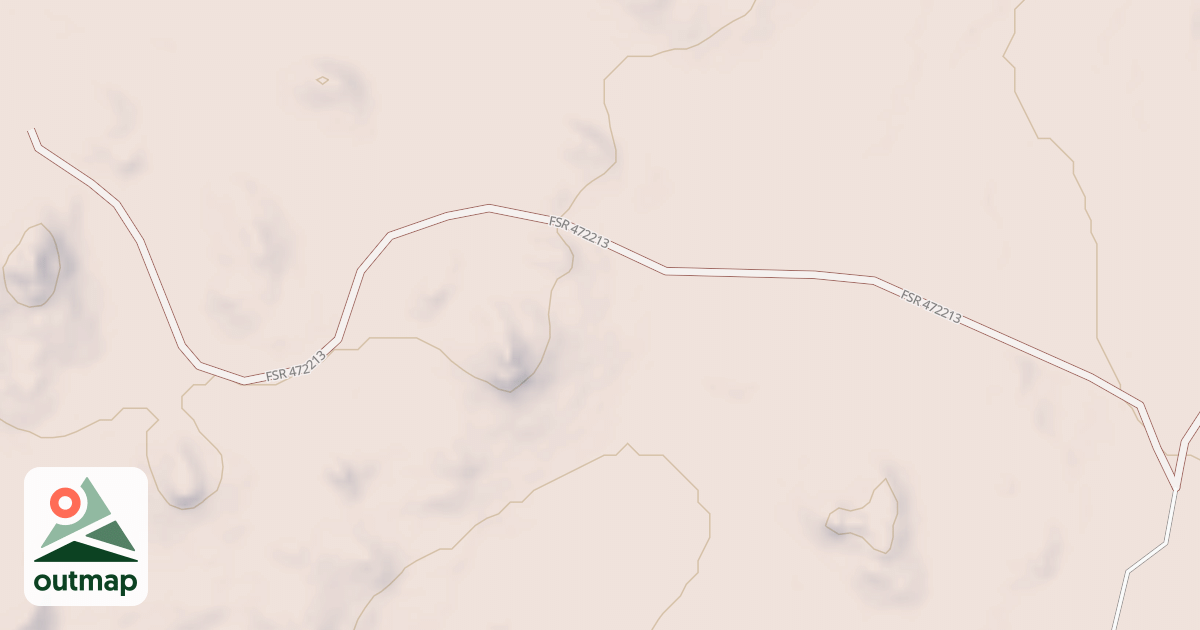 Map of LITTLE SOURDOUGH RIDGE