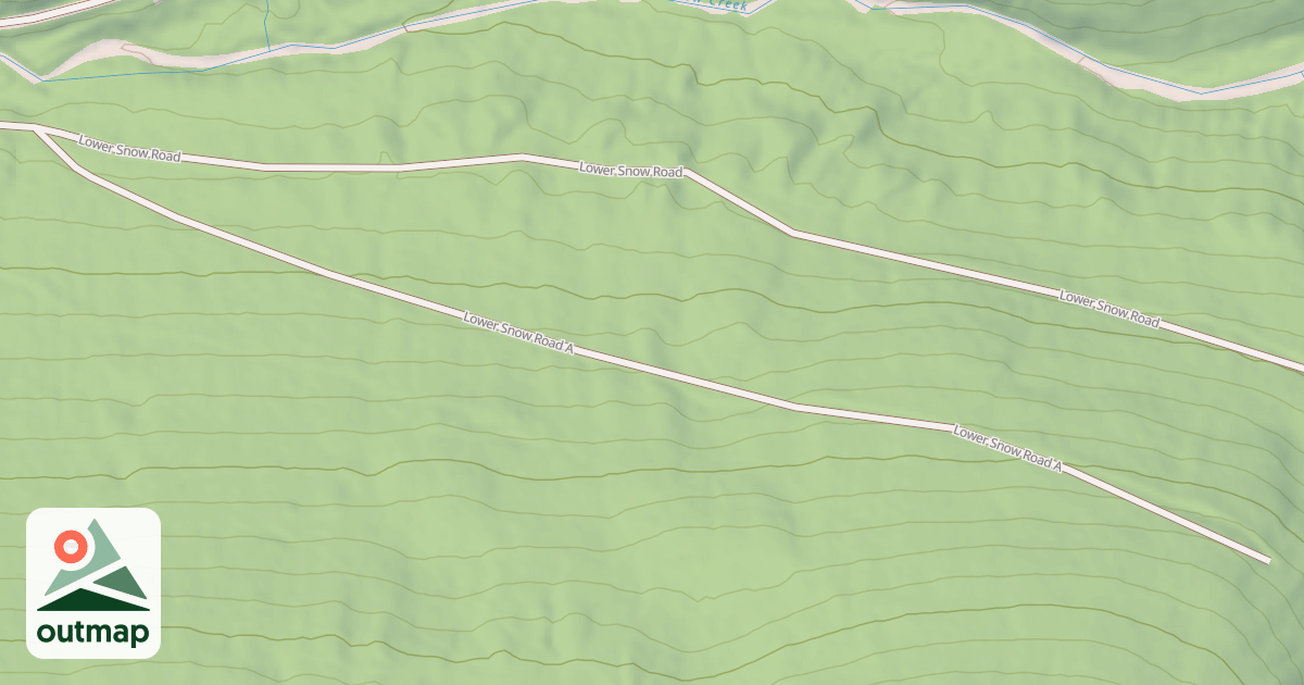 Map of LOWER SNOW A
