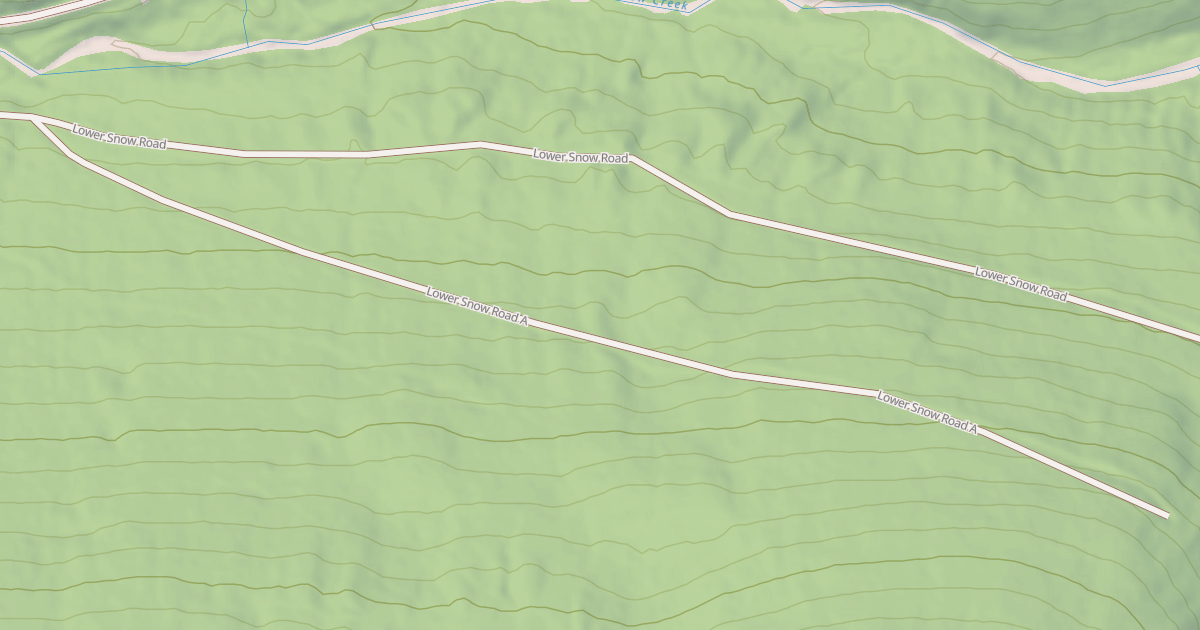 Map preview of LOWER SNOW A