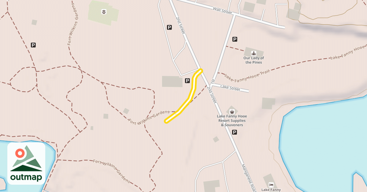 Map of Clyde's Loop Access