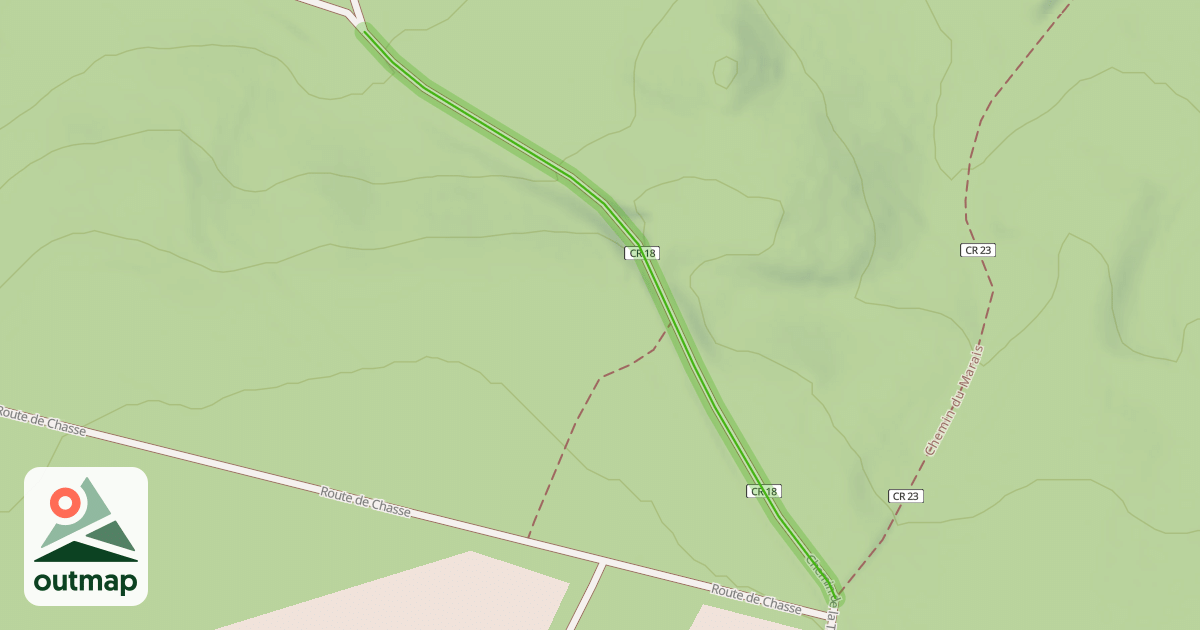 Map of Chemin de la Treille
