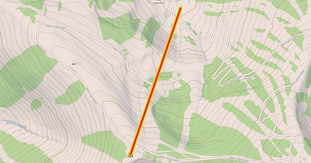 Map preview of Wildwood Express Lift