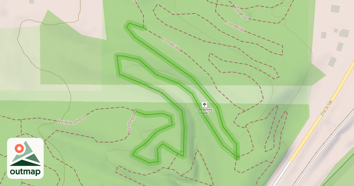 Map of Back Side