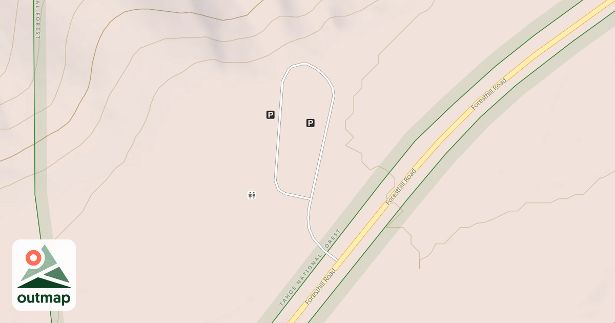 Map of CHINAWALL OHV STAGING AREA