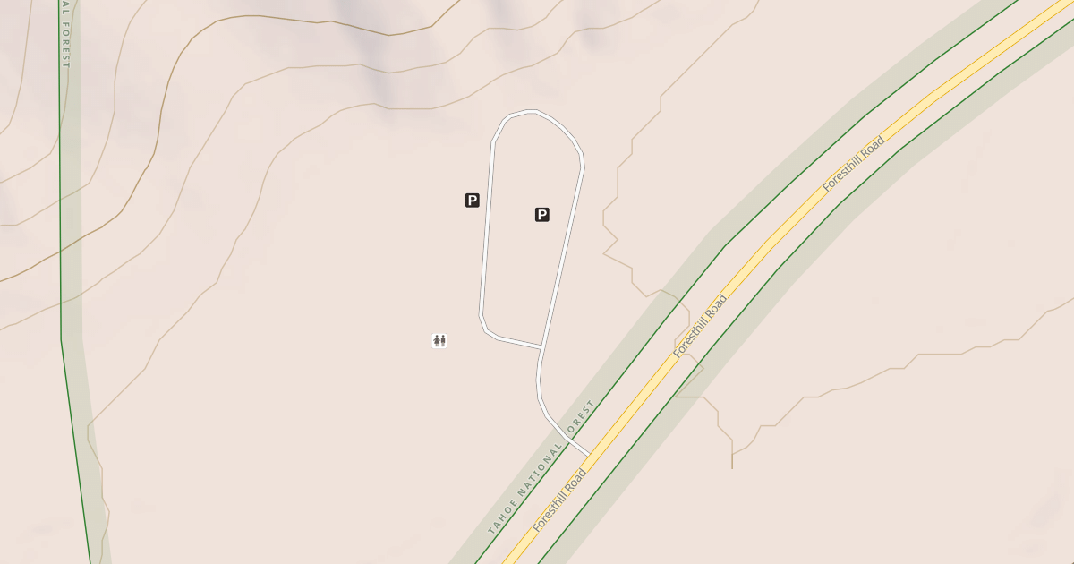 Map preview of CHINAWALL OHV STAGING AREA