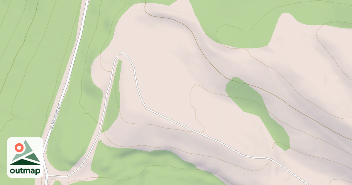Map of OLD MINE - F