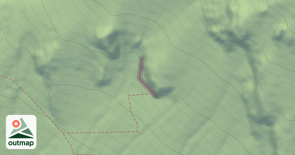 Map of Climbing Crag