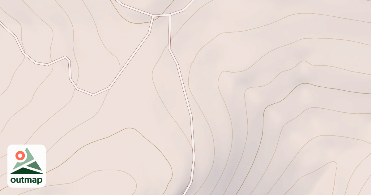Map of IRON MINES RIDGE