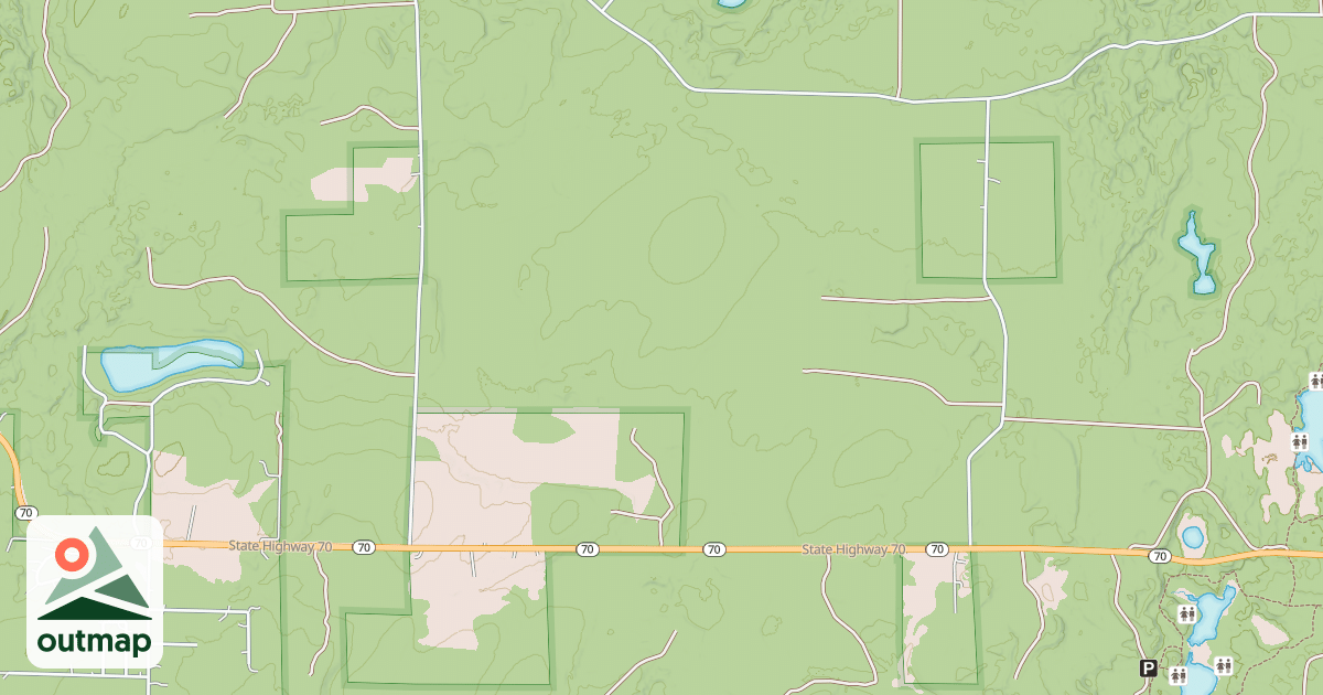 Map of Florence County Snowmobile