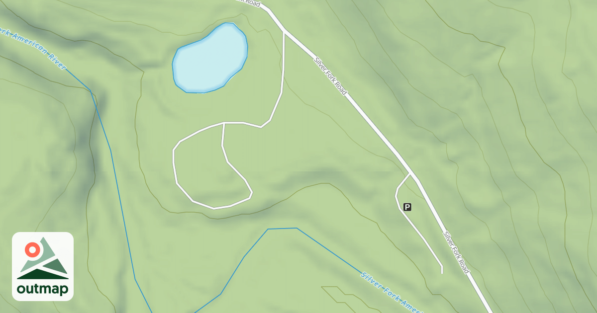 Map of CHINA FLAT CAMPGROUND