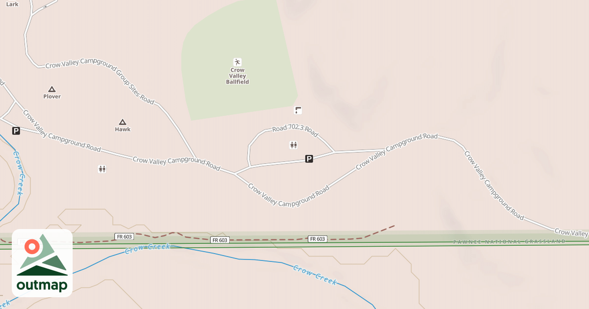 Map of ROAD 702.5