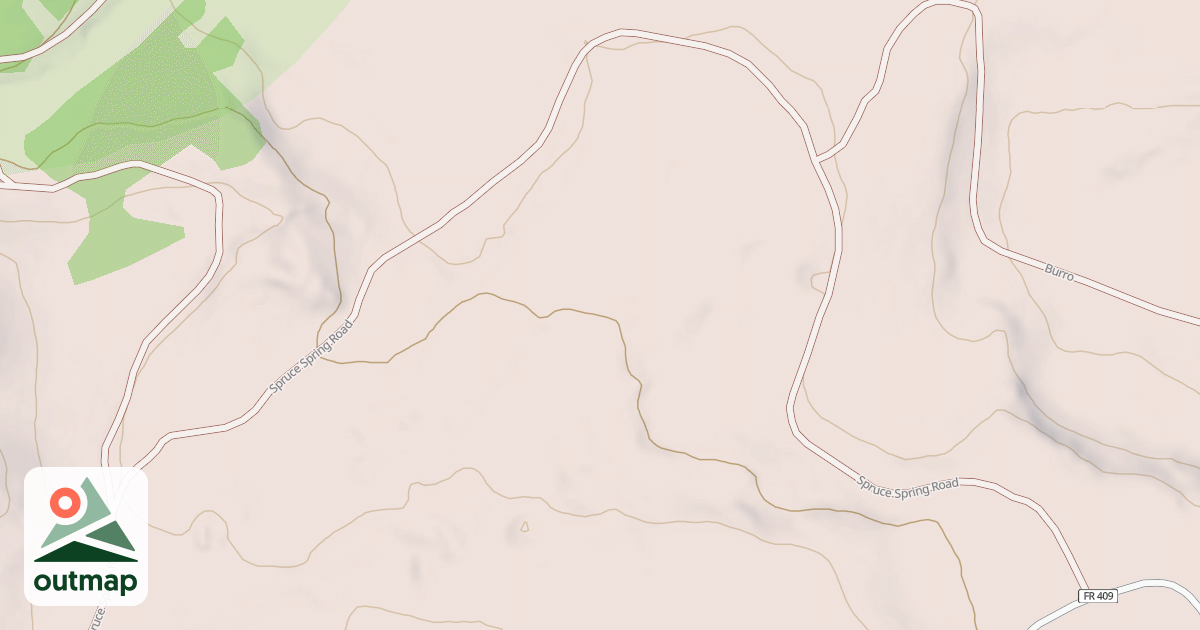 Map of SPRUCE SPR T.S
