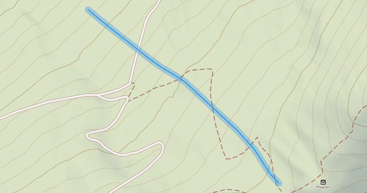 Map preview of Les Plagnes