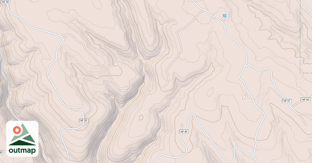 Map of USFS Motor Vehicle Use Map Roads {15B4B799-C360-450D-AB9D-334DF32FD54D}