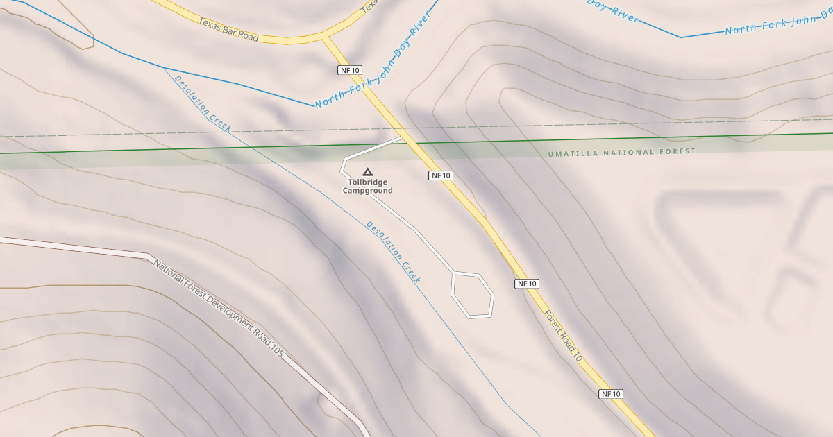Map preview of TOLL BRIDGE