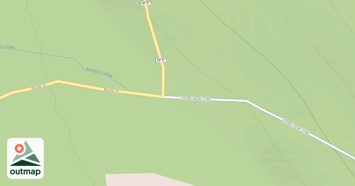 Map of USFS Motor Vehicle Use Map Roads {0457B8BB-E8E4-4C55-B08D-B7A9A7C7F97D}