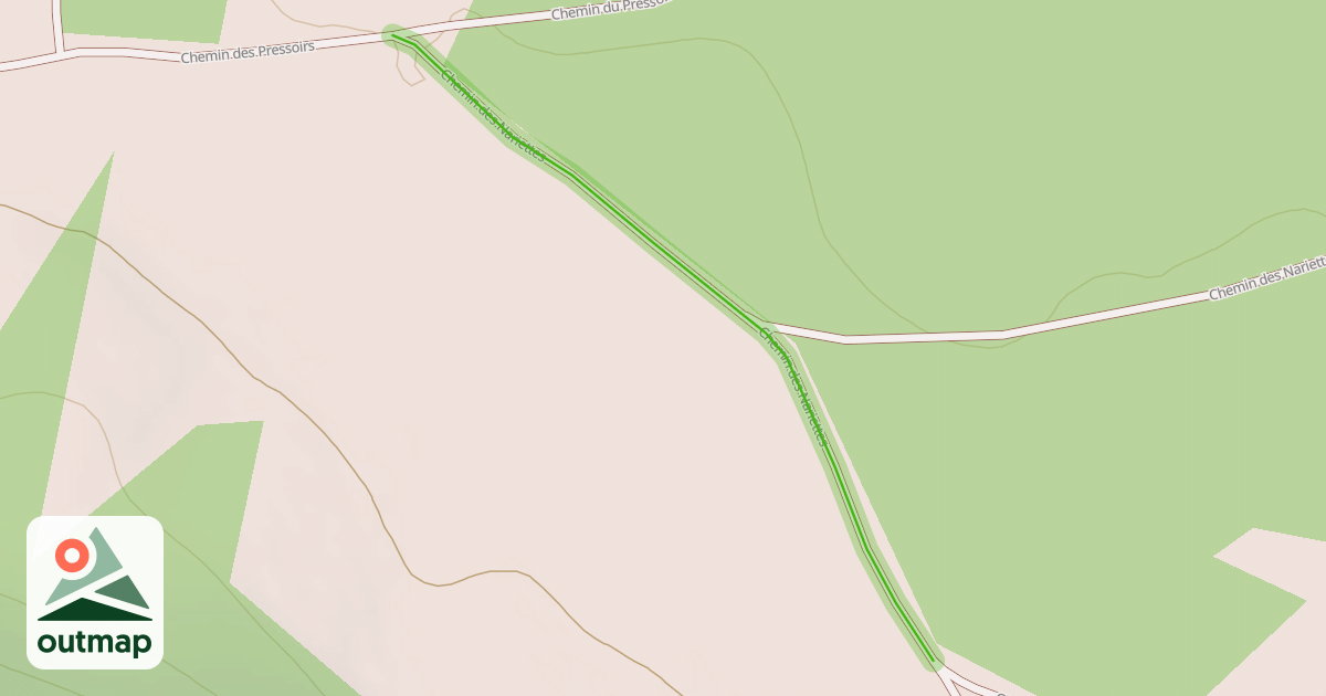Map of Chemin des Nariettes