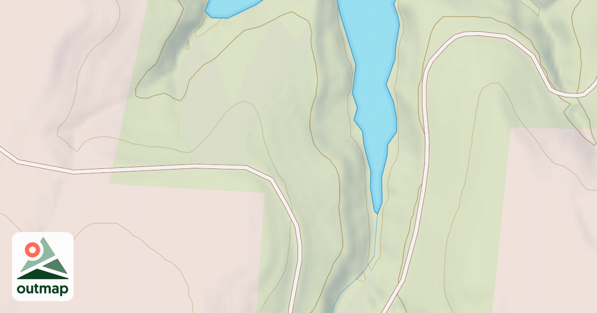 Map of Timber Rattler Run Ovh Trail