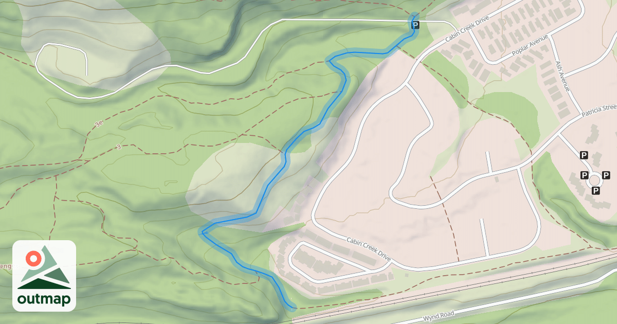Map of 11 Town trail