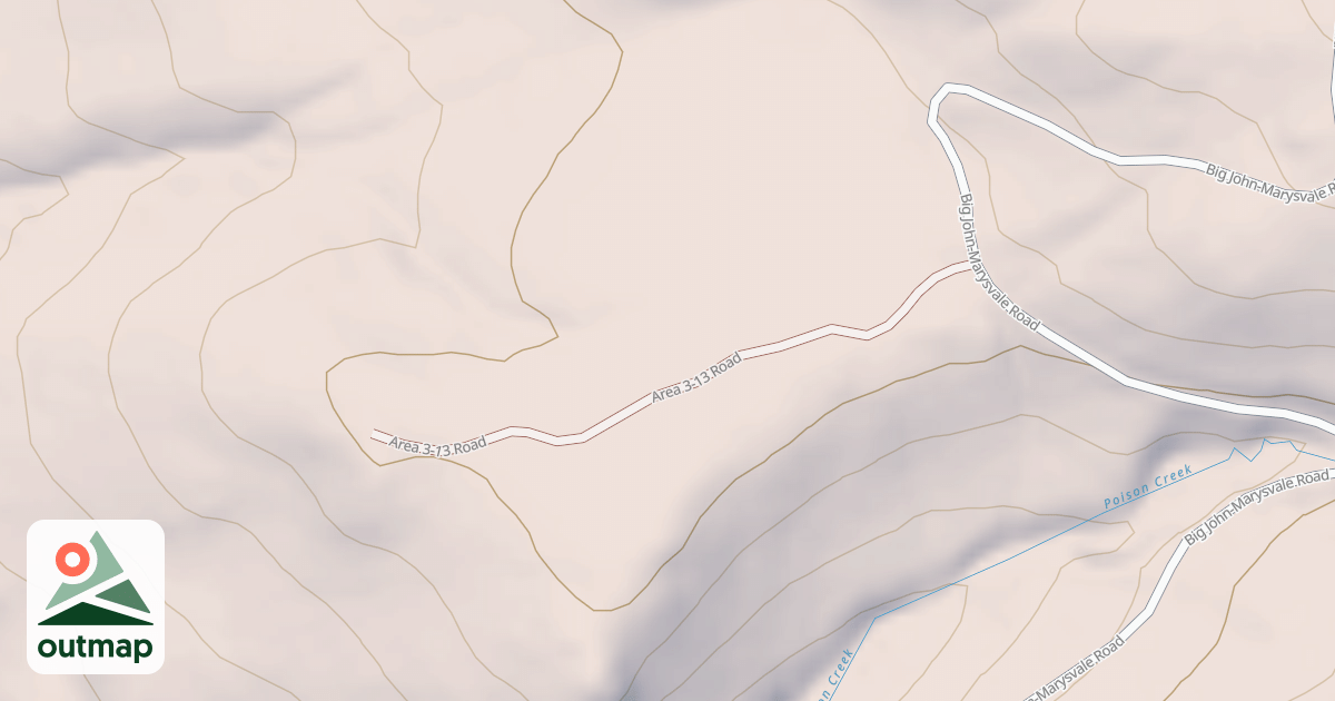 Map of AREA 3-13