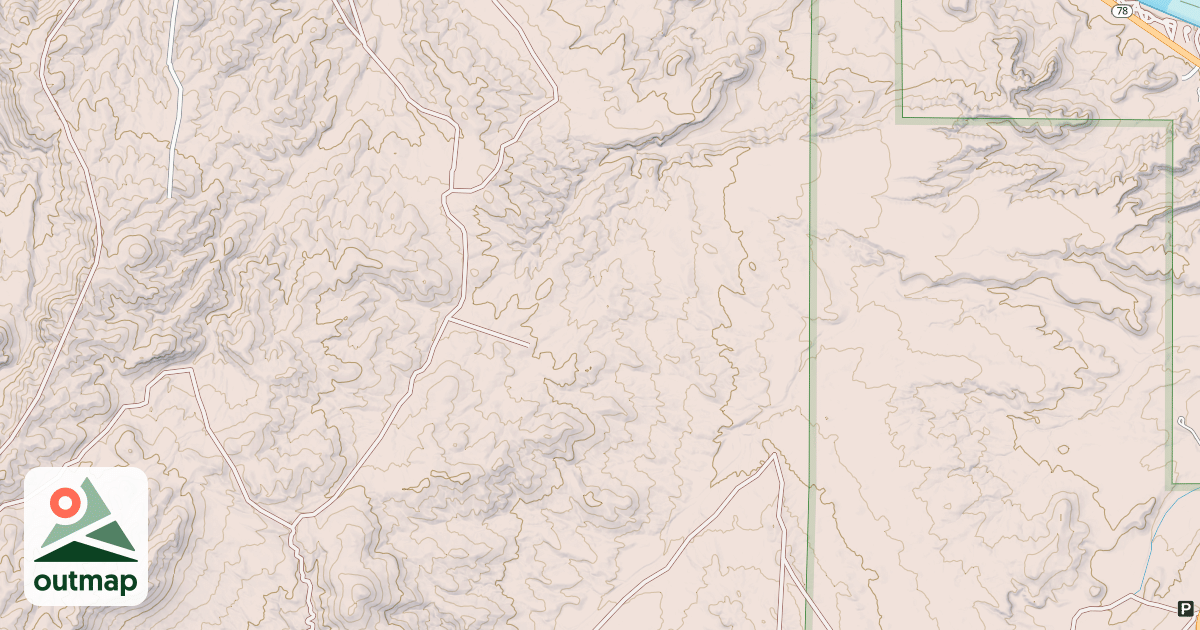 Map of BLM National GTLF Public Motorized Trails 267ad3ce-63bb-4798-b635-55c978ed3c44