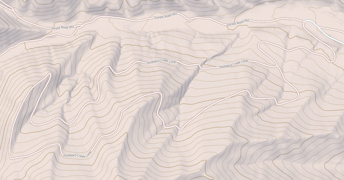 Map preview of Stoddard Cr Loop