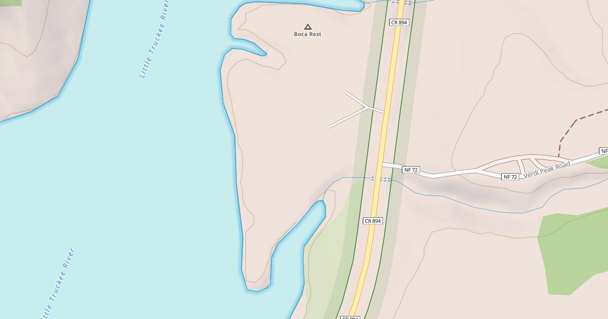 Map preview of BOCA REST CAMPGROUND